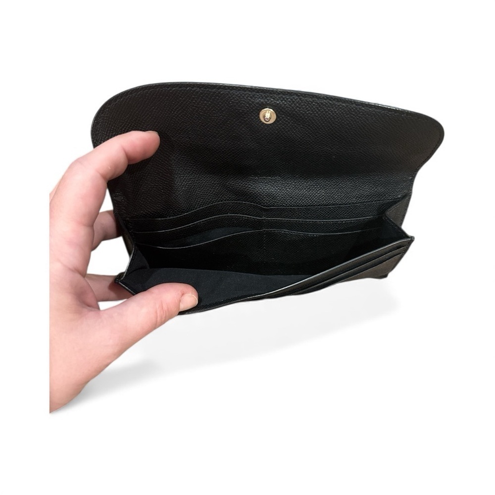 Coach Black Leather Wallet - Picture 7 of 7